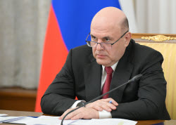Russian PM Mishustin meets with members of Russian Liberal Democratic Party's faction in State Duma