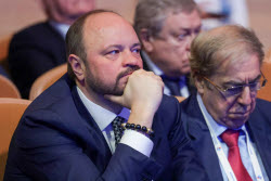 Съезд Российского союза промышленников и предпринимателей в Москве