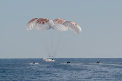 NASAs and SpaceXs Crew-9 Splashdown - USA