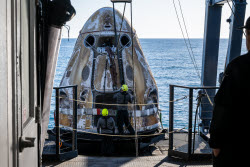 NASAs and SpaceXs Crew-9 Splashdown - USA