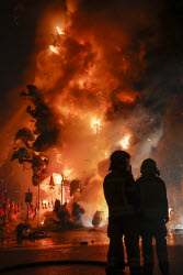 'Cremá' Night of Fallas 2025