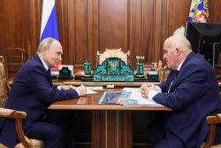 Russia’s President Putin meets with Kostroma Region Governor Sitnikov