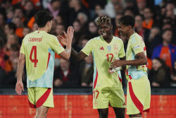 Netherlands Spain Nations League Soccer. Netherlands Spain Nations League Soccer