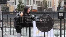 Olympic champion figure skater Alina Zagitova's medal unveiled at Rosa Khutor