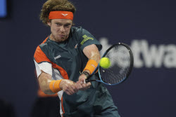 Теннисный турнир Miami Open, 2-й круг: Зизу Бергс (Бельгия) - Андрей Рублёв (Россия) - 7:5, 6:4