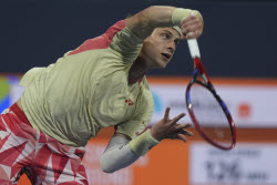 Теннисный турнир Miami Open, 2-й круг: Зизу Бергс (Бельгия) - Андрей Рублёв (Россия) - 7:5, 6:4