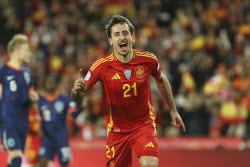 APTOPIX Spain Netherlands Nations League Soccer.