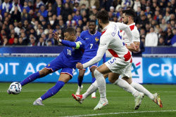 UEFA Nations League quarter-finals 2nd leg - France vs Croatia&#x9;