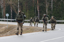 Четверо военнослужащих армии США пропали после учений на полигоне Пабраде в Литве