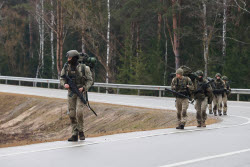 Четверо военнослужащих армии США пропали после учений на полигоне Пабраде в Литве