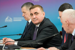Рабочая поездка президента РФ Путина в Мурманскую область