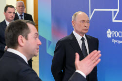 Рабочая поездка президента РФ Путина в Мурманскую область