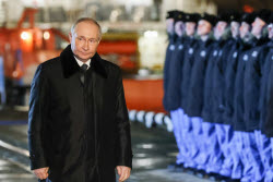 Рабочая поездка президента РФ Путина в Мурманскую область