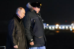 Рабочая поездка президента РФ Путина в Мурманскую область