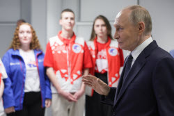 Рабочая поездка президента РФ Путина в Мурманскую область