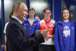 Рабочая поездка президента РФ Путина в Мурманскую область