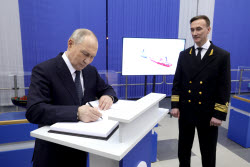 Рабочая поездка президента РФ Путина в Мурманскую область