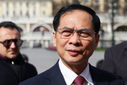Vietnamese Foreign Minister Bui Thanh Son takes part in wreath laying ceremony in Moscow
