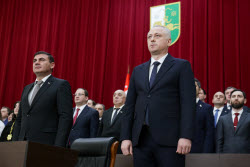 Gunba sworn in as Abkhazia president