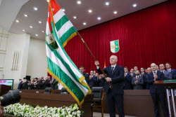 Gunba sworn in as Abkhazia president