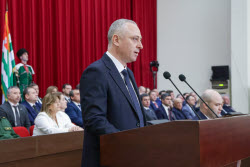Gunba sworn in as Abkhazia president