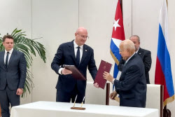Russian Deputy PM Chernyshenko on working visit to Cuba