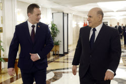 Prime ministers of Russia and Belarus meet for talks in Moscow