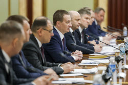 Prime ministers of Russia and Belarus meet for talks in Moscow