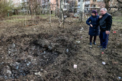 Последствия обстрела Донецка