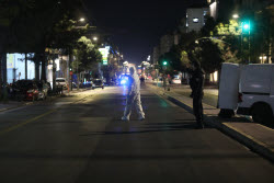 Explosion outside the Hellenic Train offices in Athens