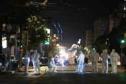 Explosion outside the Hellenic Train offices in Athens