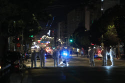 Explosion outside the Hellenic Train offices in Athens