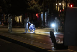 Explosion outside the Hellenic Train offices in Athens
