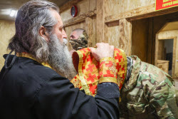 Подготовка к православной Пасхе на запорожском направлении в зоне СВО 