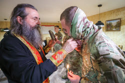 Подготовка к православной Пасхе на запорожском направлении в зоне СВО 