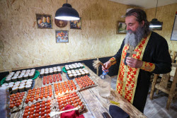 Подготовка к православной Пасхе на запорожском направлении в зоне СВО 