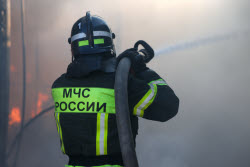 Пожар в Геническе