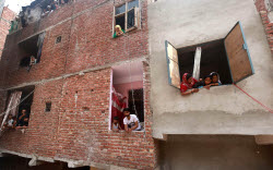 At least four killed in New Delhi building collapse