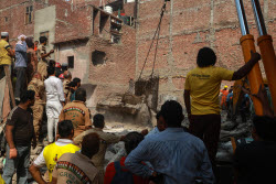 At least four killed in New Delhi building collapse