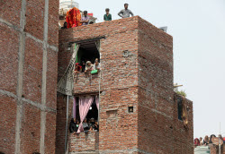 At least four killed in New Delhi building collapse