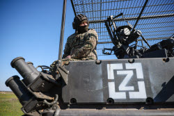 Field demining in Lugansk People's Republic