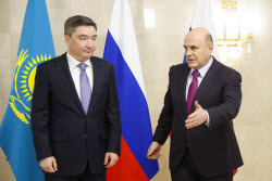 Prime ministers of Russia and Kazakhstan meet in Moscow