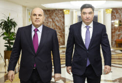 Prime ministers of Russia and Kazakhstan meet in Moscow