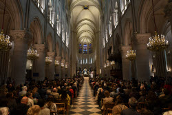 Mass at Notre Dame de Paris following Pope Francis death - FA