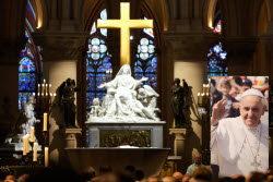Mass in honor of late Pope Francis at the Notre-Dame de Paris Cathedral