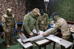 Центр обучения операторов БПЛА в Херсонской области