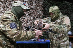 Центр обучения операторов БПЛА в Херсонской области
