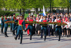 Vladimir Lenin's 155th birthday in Moscow