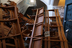 Humboldt University in Berlin reports damages by pro-Palestinian activists