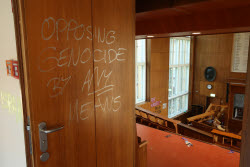 Humboldt University in Berlin reports damages by pro-Palestinian activists